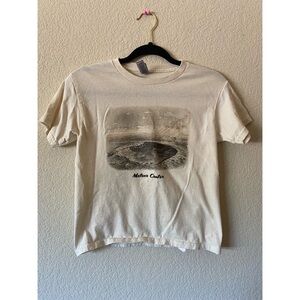 Kids Cream “Meteor Crater” Graphic T-Shirt